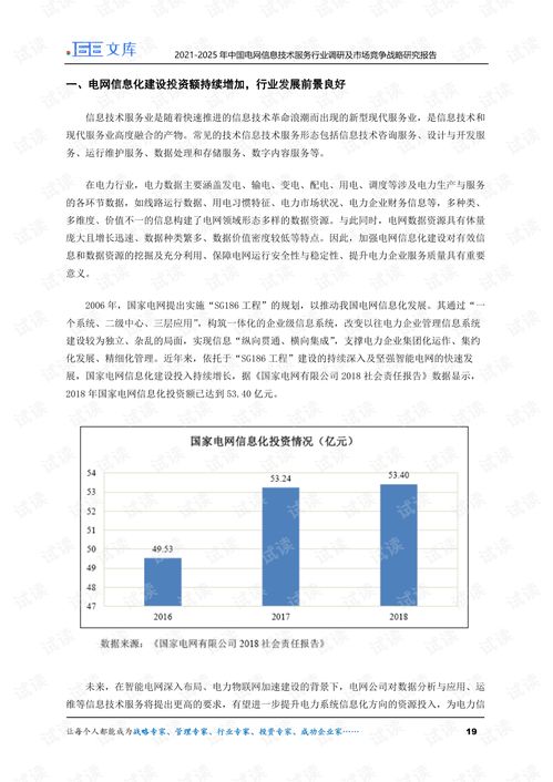 2021-2025年中国电网信息技术服务行业全景分析与市场竞争战略研究报告